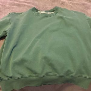 Green American Eagle Crewneck